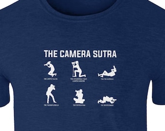 Camera Sutra T-Shirt - Photography Fan Tee