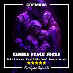 Family Peace Spell • Remove Family Issues Ritual • Love Ritual for Home Harmony • Energy Cleanse for Family Harmony • Family Unity