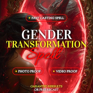 Sort de transformation du genre | Alignez-vous sur la véritable identité | Soutien énergétique pour le changement de genre et l'éveil de soi intérieur