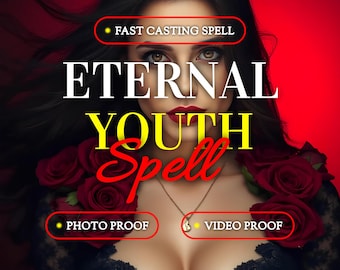 Eternal Youth Spell | Beauty Radiance Spell | Activate Inner Glow | Support Ageless Aura | Energize Charisma | Beauty Ritual | Youth Ritual