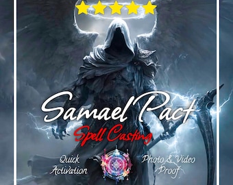 Samael Pact Ritual | Channel Transformation Through Shadow Work | Energetic Reset | Dark Justice Magic