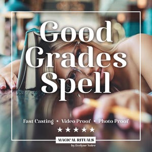 Good Grades Spell • Academic Success • Spell High Marks • Learning Spell • Exam Confidence Spell • Spell for Learning Languages • IQ Spell