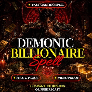 Demonic Billionaire Pact | Fast Money, Luck & Power Ritual | Wealth Manifestation Through Infernal Energy