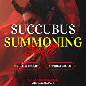 Succubus Summoning Spell | Dark Ritual to Attract the Feminine Spirit of Desire | Experience Lust Dreams & Mystical Shadow Connection