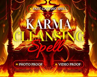 Karma Cleansing Spell | Release Past Burdens & Energetic Debts | Break Old Patterns and Heal Spiritually