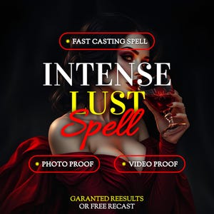 Intense Lust Spell | Dark Desire Ritual to Ignite Physical Obsession and Uncontrollable Passion | Energy Magic to Awaken Craving Instantly