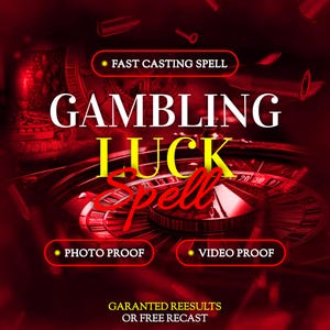 Glücksspiel Glücksbringer | Kasino-Gewinnritual | Lotteriemagie, um Jackpots anzuziehen | Boost Intuition | Manifestierende Glücksspiel-Erfolgs-Energie