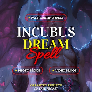 Incubus Dream Spell | Dark Night Ritual For Deep Pleasure | Summon Lust Spirit For Intense Sensual Energy