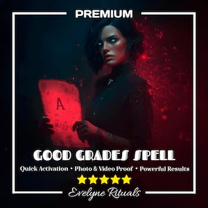 Good Grades Spell • Academic Success • Spell High Marks • Learning Spell • Exam Confidence Spell • Spell for Learning Languages • IQ Spell