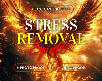 STRESS REMOVAL SPELL | Clear Mental Tension & Anxiety | Anti-Stress Energy Cleanse | Feel Calm and Safe Again