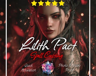 Lilith Pact Ritual | Dark Feminine Energy Activation | Inner Power Awakening