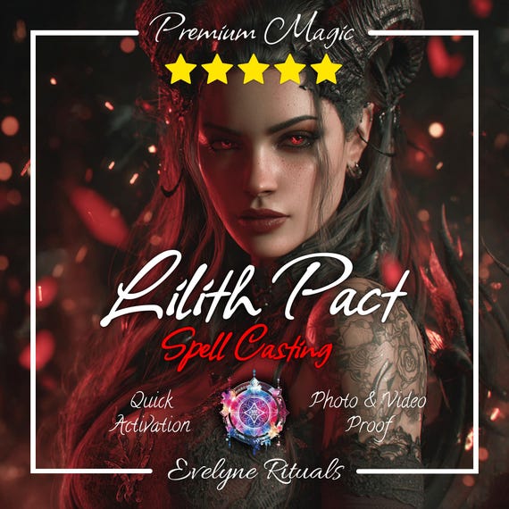 Lilith Pact Ritual | Dark Feminine Energy Activation | Inner Power Awakening