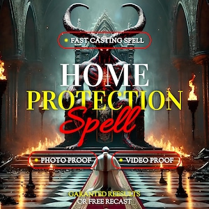 Home Protection Spell | House Cleansing Ritual | Shield from Evil and Spirits | Block Negativity | Restore Peace | Create Sacred Safe Space