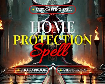 Home Protection Spell | House Cleansing Ritual | Shield from Evil and Spirits | Block Negativity | Restore Peace | Create Sacred Safe Space