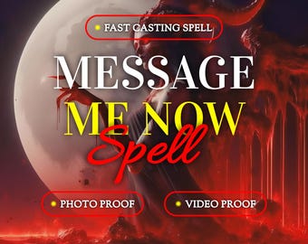 Message Me Spell | Make Them Text You Spell | Energetic Spell to Get a Call or Message from Ex, Crush or Lover | Telepathic Connection Magic