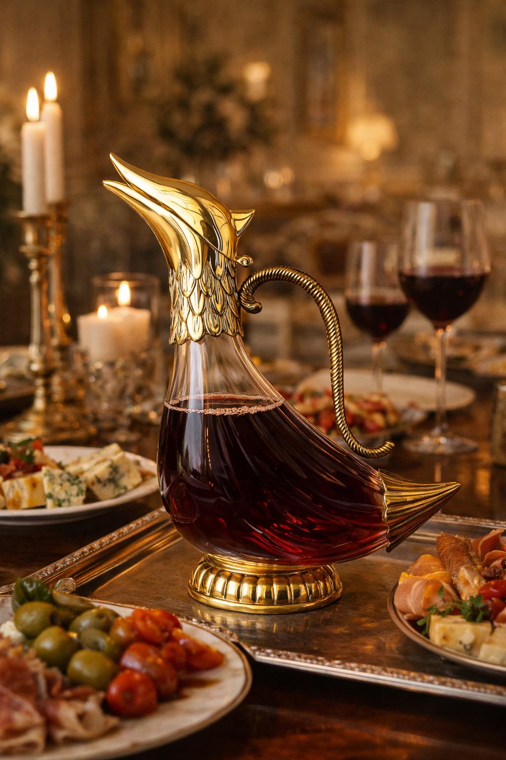 Gold Duck Decanter - Etsy