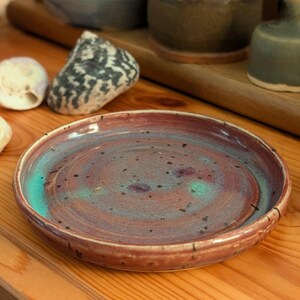 Handmade Ceramic Trinket Plate - Wheel Thrown