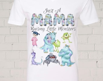 Just A Mama Raising Little Monsters | PNG File