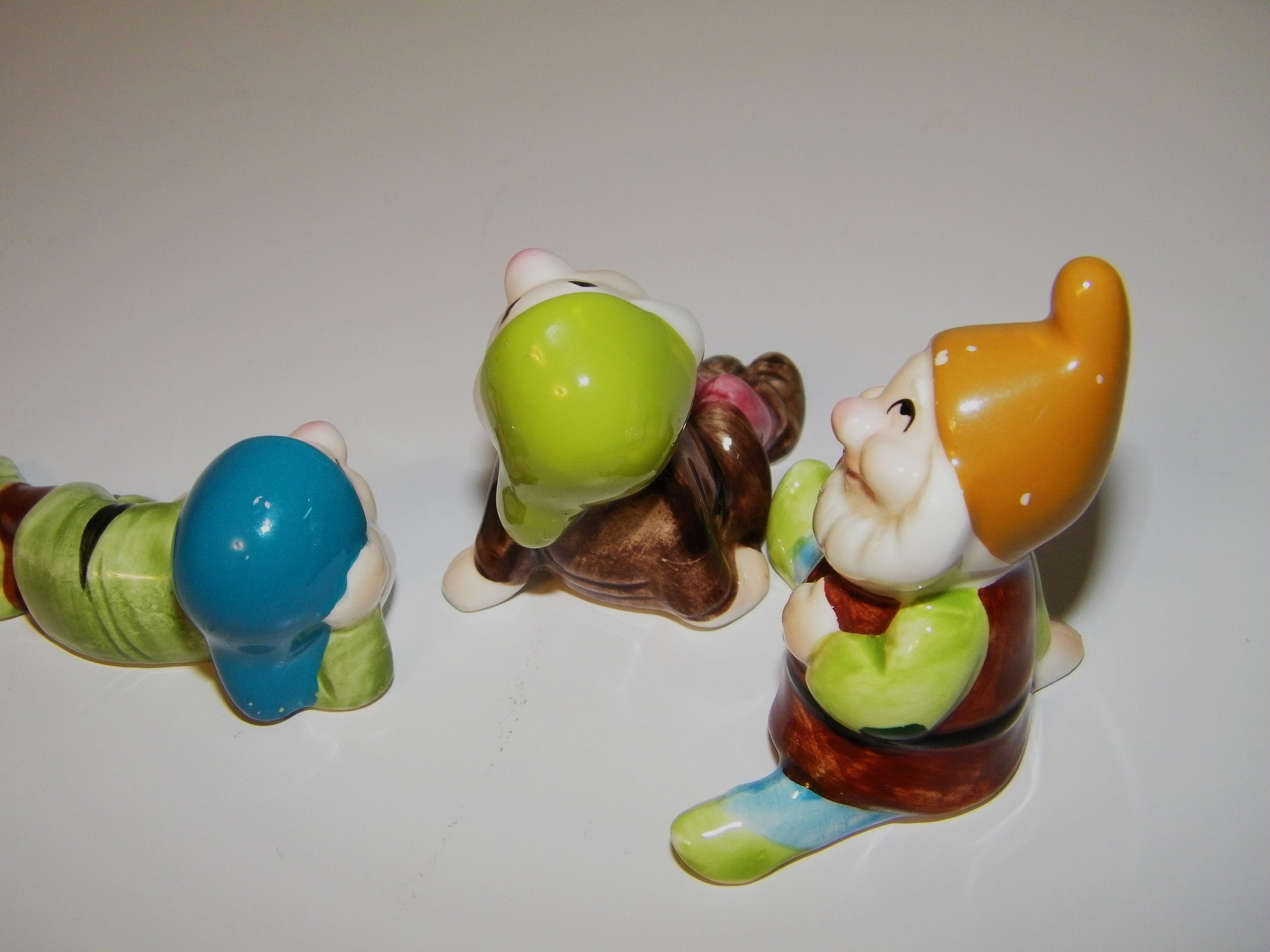60s〜　Walt Disney Productions 陶器　WDP 日本製 1937 Walt Disney Enterprises Ceramic Snow White Tea Set Japan 3