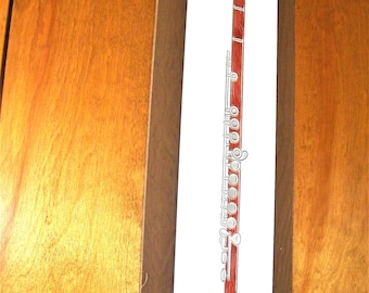 Carved Metal Corporation Art Picture 50s 60s 1950s 1960s Mid Century Modern Retro Artwork Home Decor Decorations Pictures Clarinet Flute