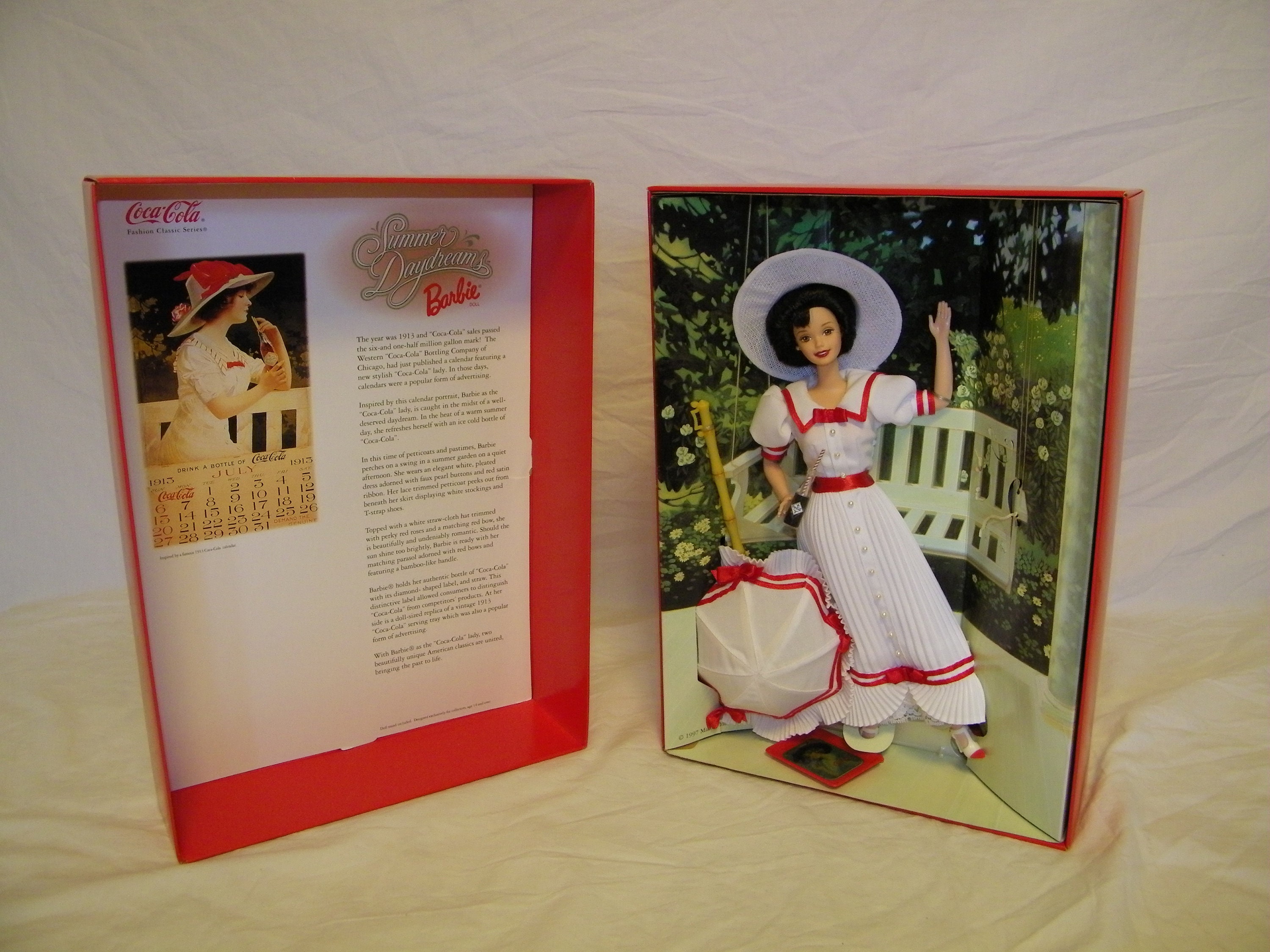 Summer Daydreams Barbie, Collector Edition, Third in a Series, Coca-cola Fashion Classic Series