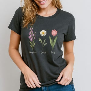 Subtle Shirt, Floral Hidden Message Tee, Anti Trump T-Shirt, Feminist Gift, Protest Shirt, Political T Shirt, Anti MAGA, Hidden Protest
