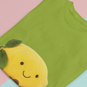 Lemons Shirt, Botanical Shirt, Lemons Tee, Cute Fruit Lemon T-Shirt, Lemon Lovers Shirt, Vacation T-Shirt, Preppy Shirt, Cocktail T Shirt