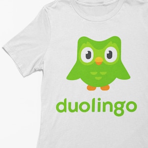 Duolingo デュオリンゴ Tシャツ エコバッグ スリッパ Duolingo shirt - Etsy 日本