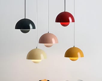 Lámpara colgante decorativa multicolor