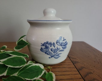 Pfaltzgraff Villa Floral 11 Flour Canister Jar Discontinued Pattern Rare Find