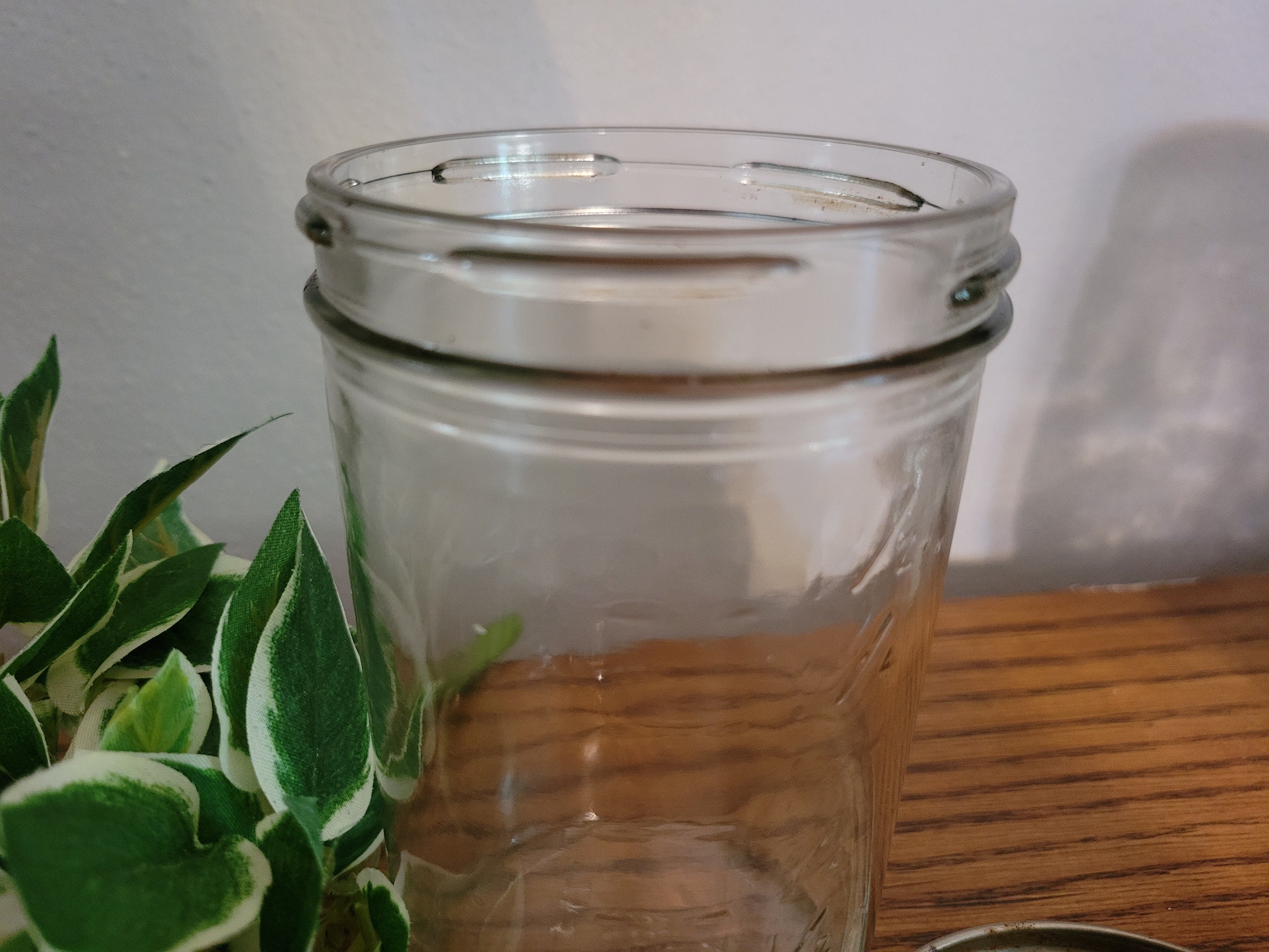 Vintage Glass Ball Jar 71517 A10 With Embossed Measurement Etsy UK