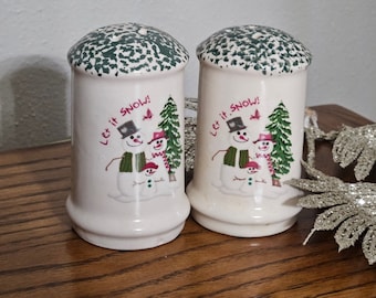 Vintage Let It Snow! Dinnerware: 1998 Atico Christmas