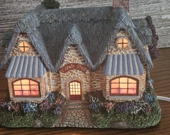 Thomas Kinkade Village Christmas: Stonehearth Restaurant