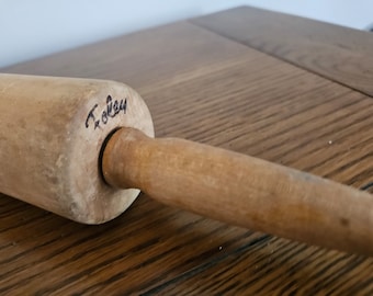 Vintage Foley Wood Rolling Pin Collectible 1950s / Vintage Baking Tool