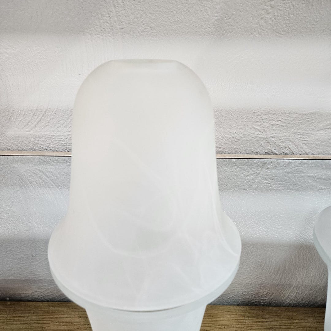 Faux Alabaster Glass Lamp Shade: 6