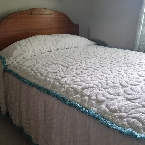 Vintage Chenille Bedspread Etsy