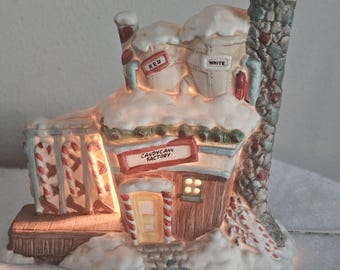 Mercuries USA Illuminated Candy Cane Factory