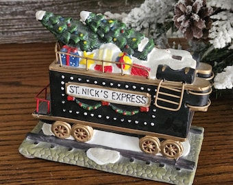 St Nicholas Square Porcelain Express Train Car or Caboose Replacement (2003) - AS IS