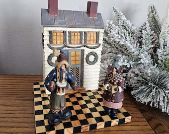 A Country Carol Collectors Set" by Williraye Studio:  As Is