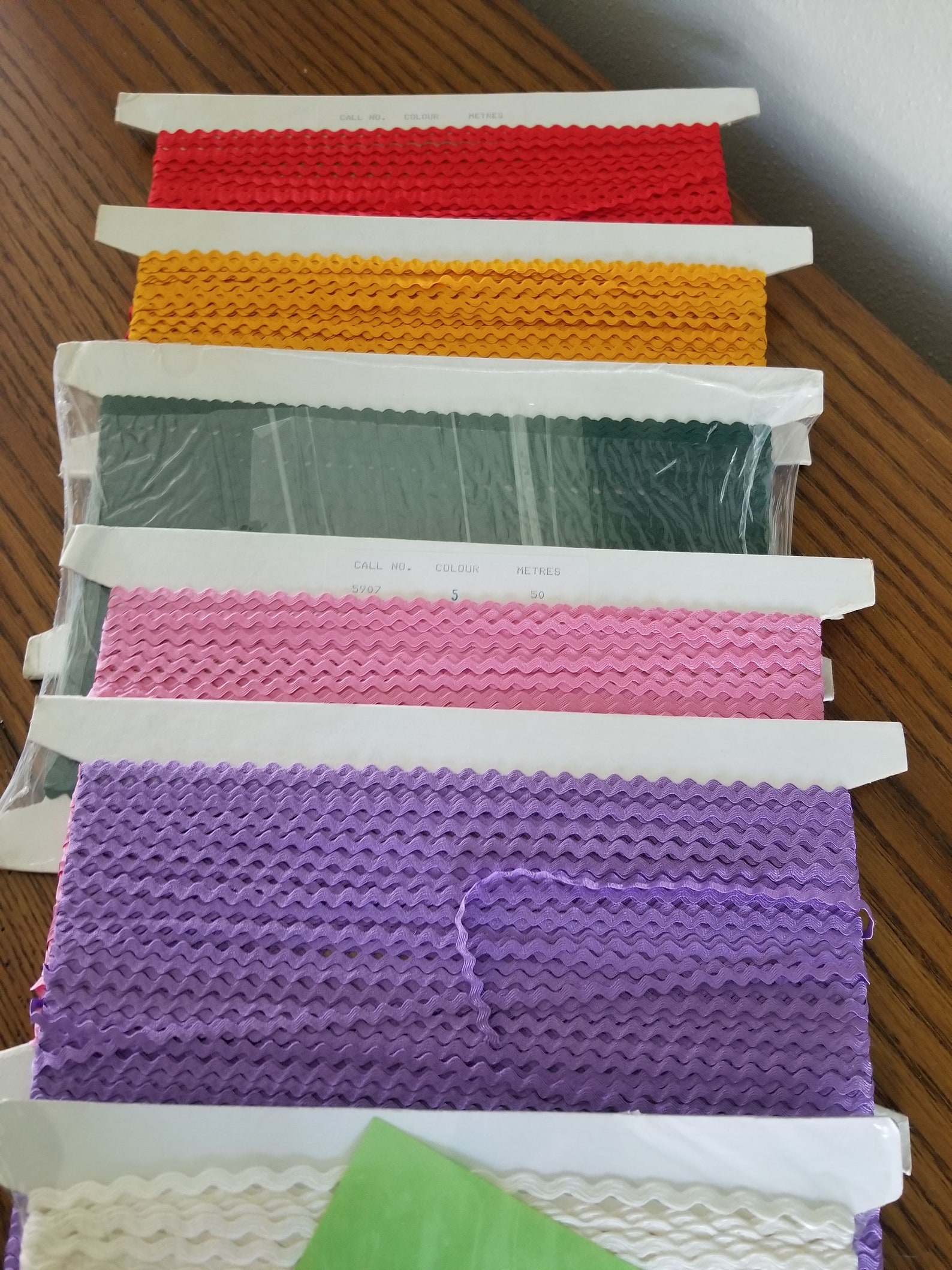 Ric Rac Rickrack 1/8 Wide Sewing Trim Notions 300 Yards Etsy