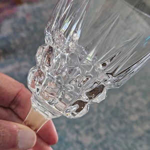 Set of 6 Water Goblets Pompadour by Cristal D&#39;Arques - Durand