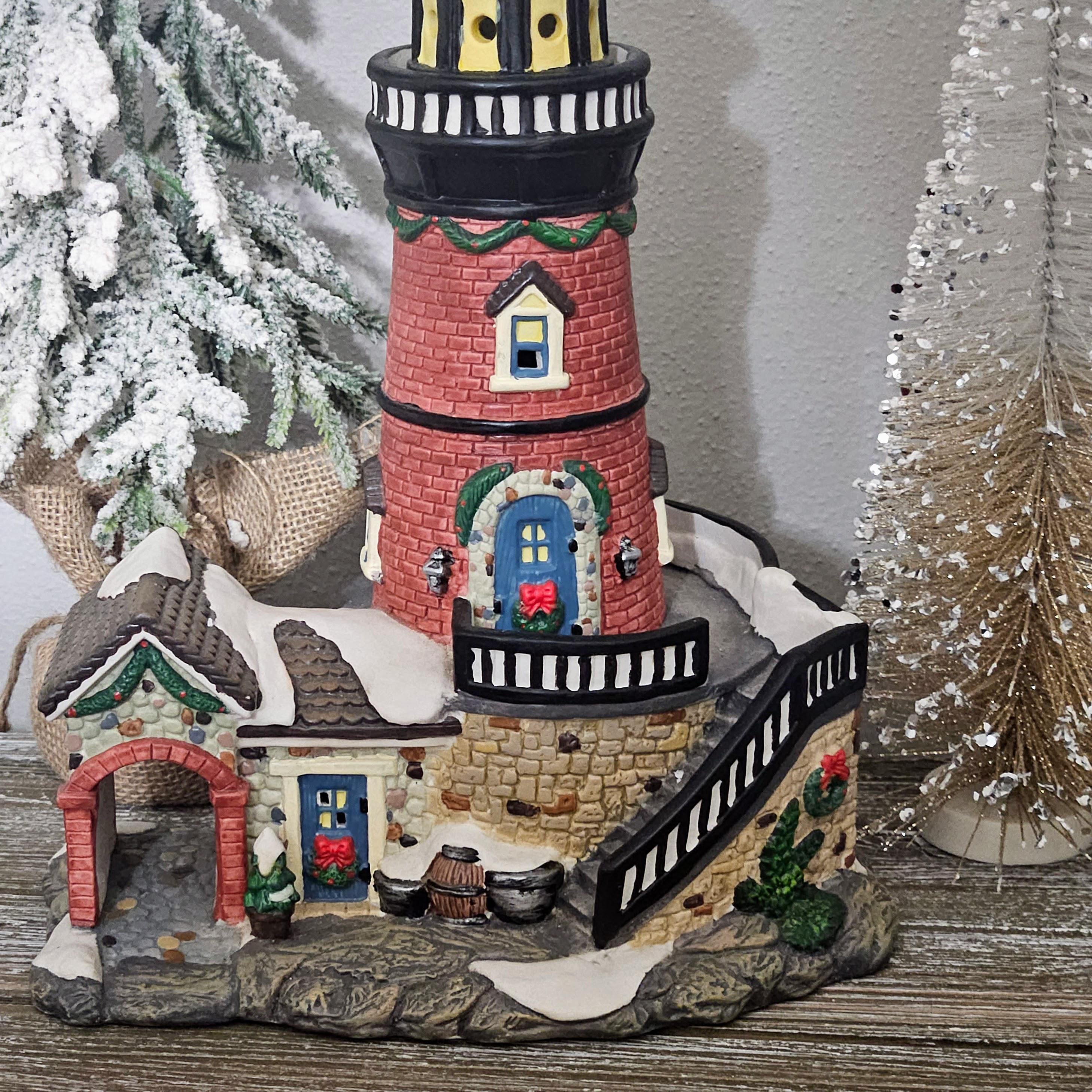 Christmas Village Lighthouses - Etsy