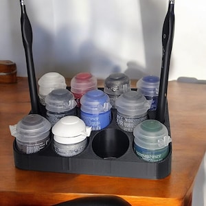 Citadel Paint Holder | Miniature Paint Organizer, Warhammer 40K