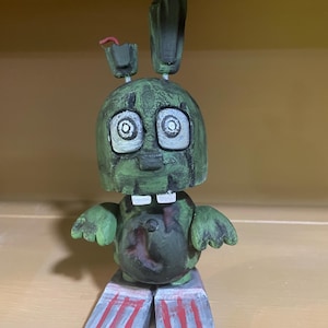 Springtrap Custom 3D Printed FNaF Bobblehead
