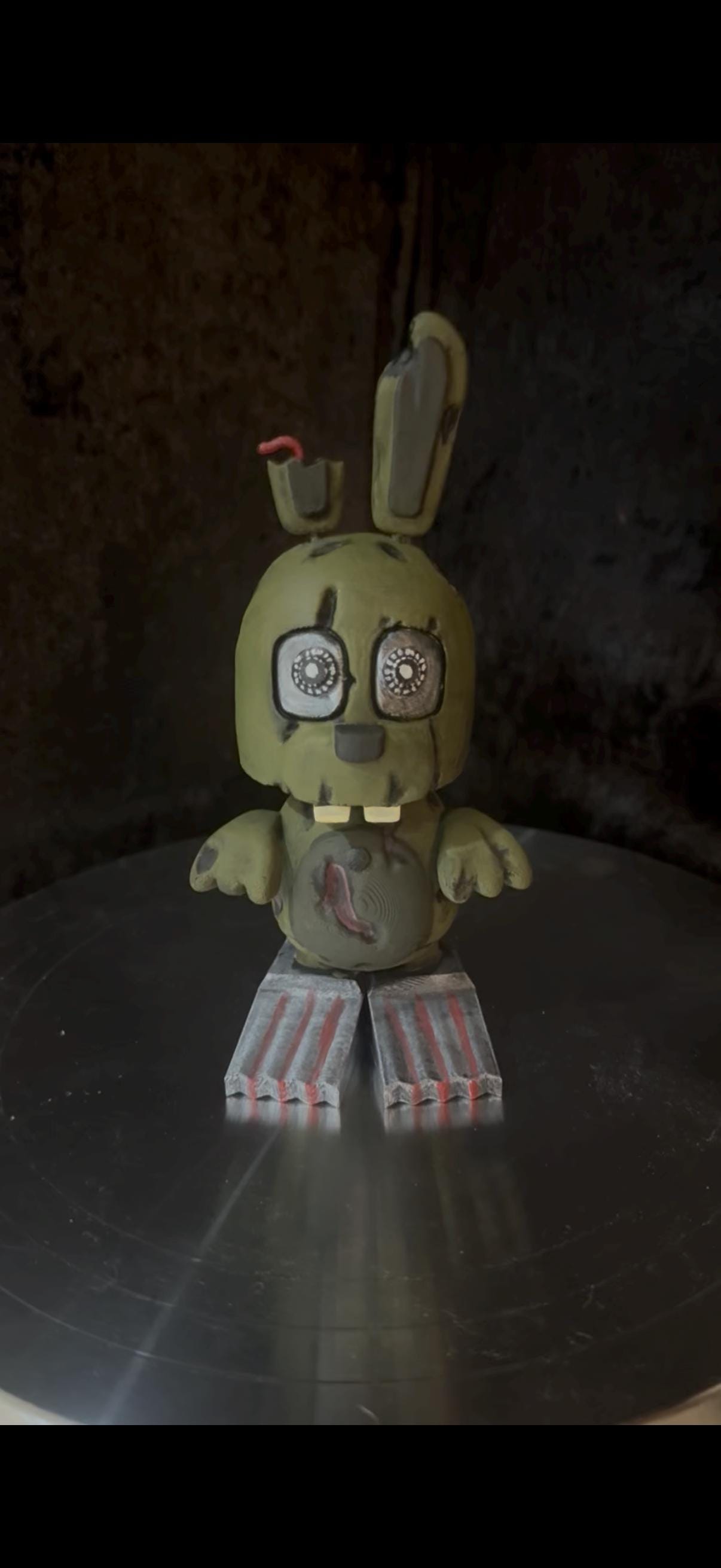 Springtrapカスタム3DプリントFNaF風ボブルヘッド - Etsy 日本