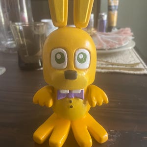 SpringBonnie ボブルヘッド 3Dプリント レプリカ 小道具 FNaF ミミックの秘密