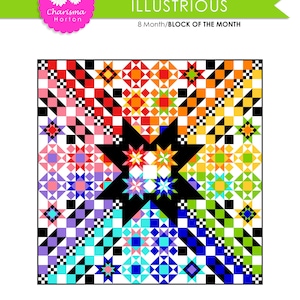 Illustrious BOM Digital Quilt Pattern