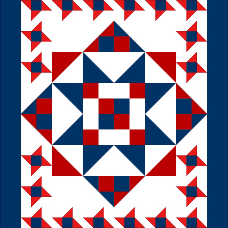 Patriotic Quilts Etsy