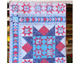 All Stars Digital Quilt Pattern