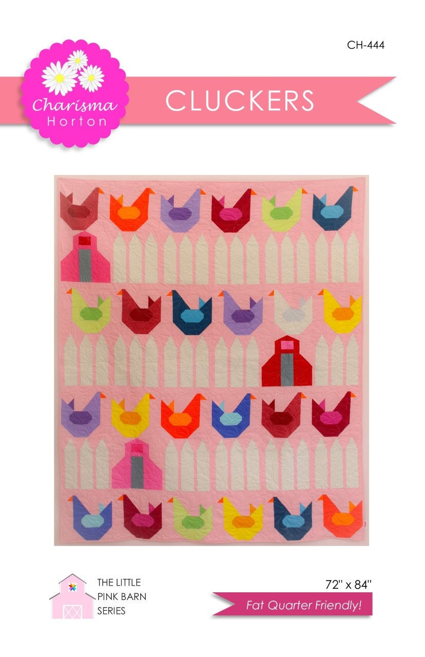 Cluckers Digital Quilt Pattern